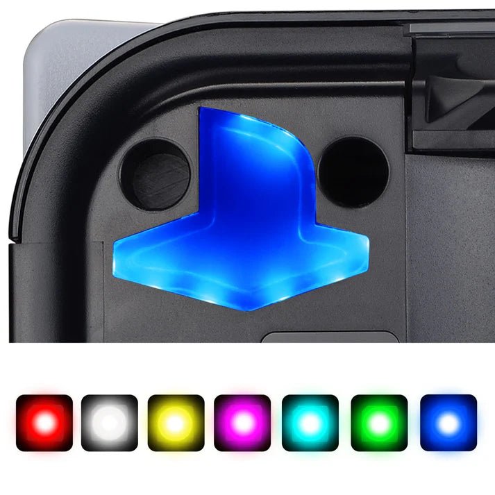 RGB Logo LED Kit for PS5 Disc & Digital Console - 7 Colors 24 Effects.