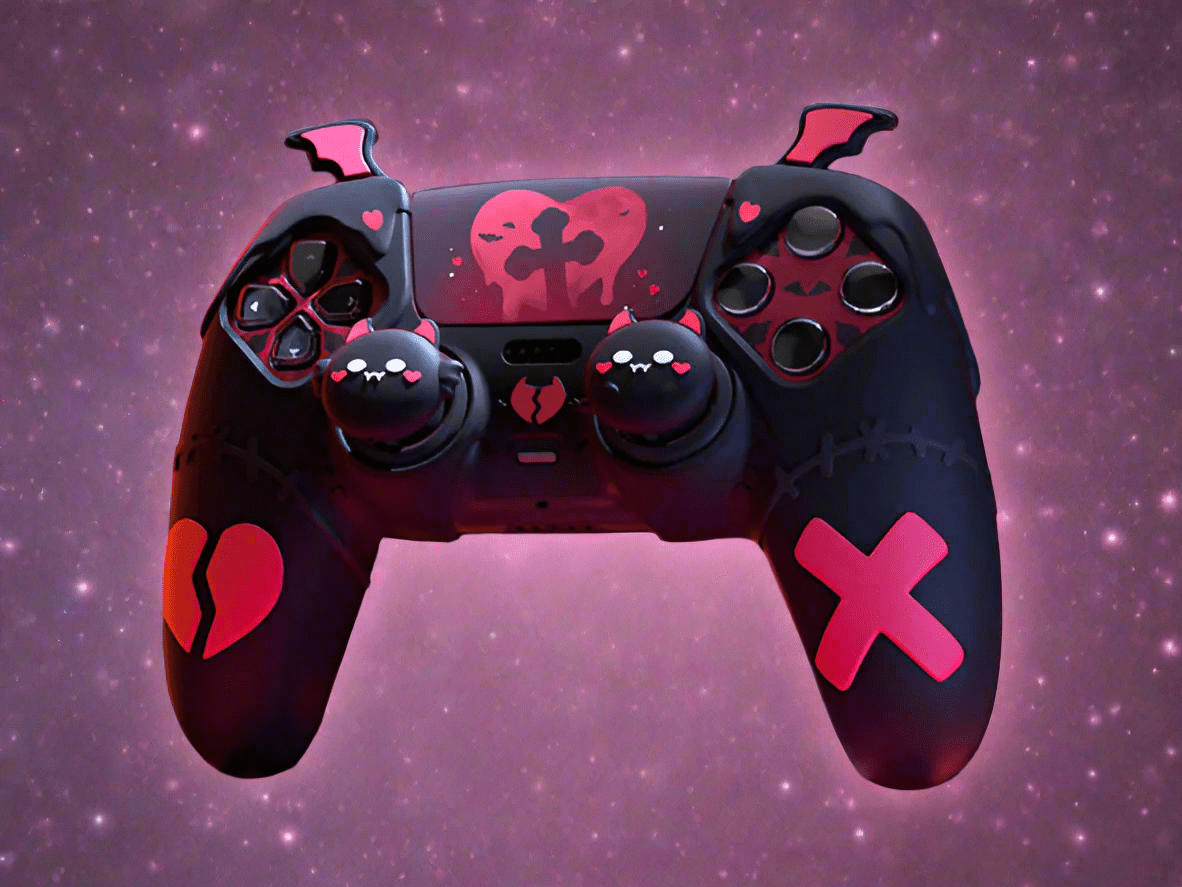 Gothic Imp PS5 Controller.