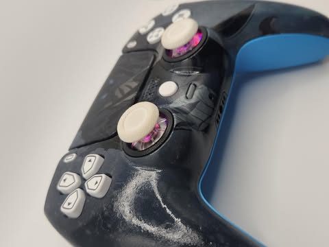 Solo Leveling Sun Jinwoo Hydrodipped PS5 Controller.