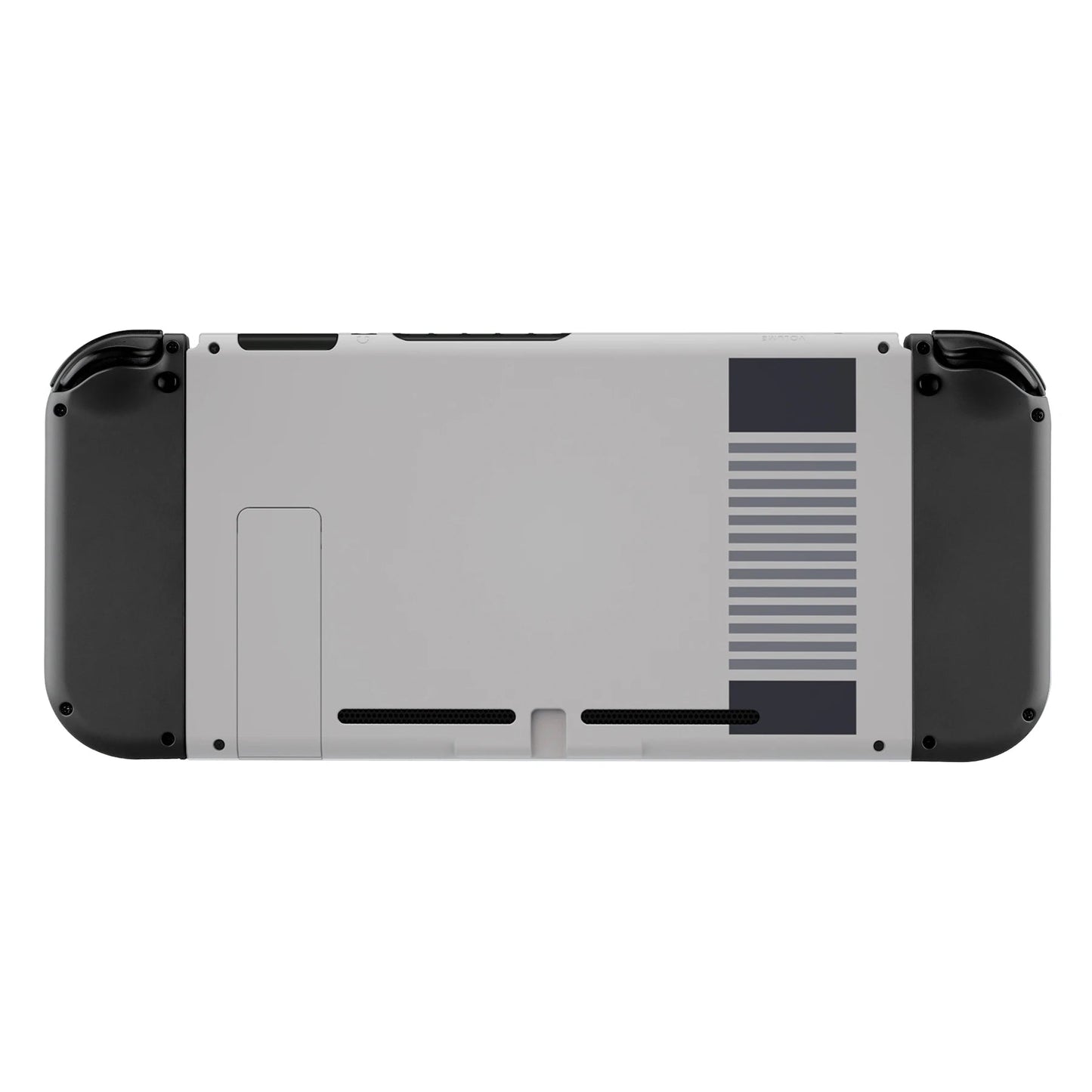 eXtremeRate Custom Console Back Plate with Kickstand DIY Replacement Housing Shell Case for Nintendo Switch Console.